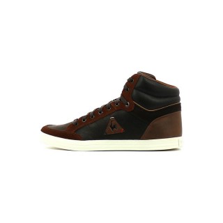 La Boutique Officielle Le Coq Sportif Portalet Mid Craft Hvy Cvs / Suede Reglisse / Mu - Chaussures Basket Montante Homme